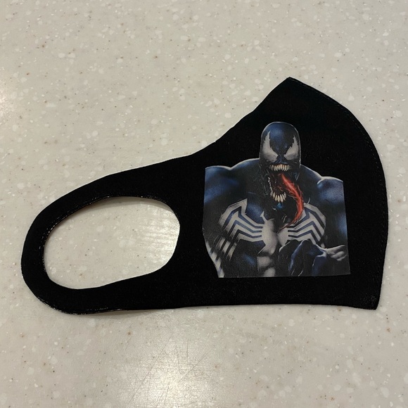 FACE MASK “ VENOM “ KIDS & ADULT SIZE. - Picture 2 of 6